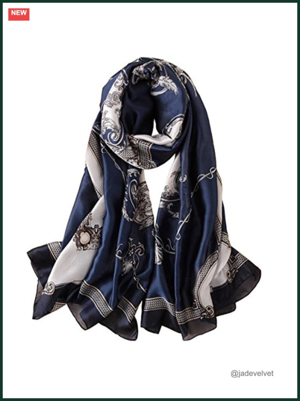 100% Mulberry Silk Scarf Long Lightweight Shawl Wrap Fashion Scarves